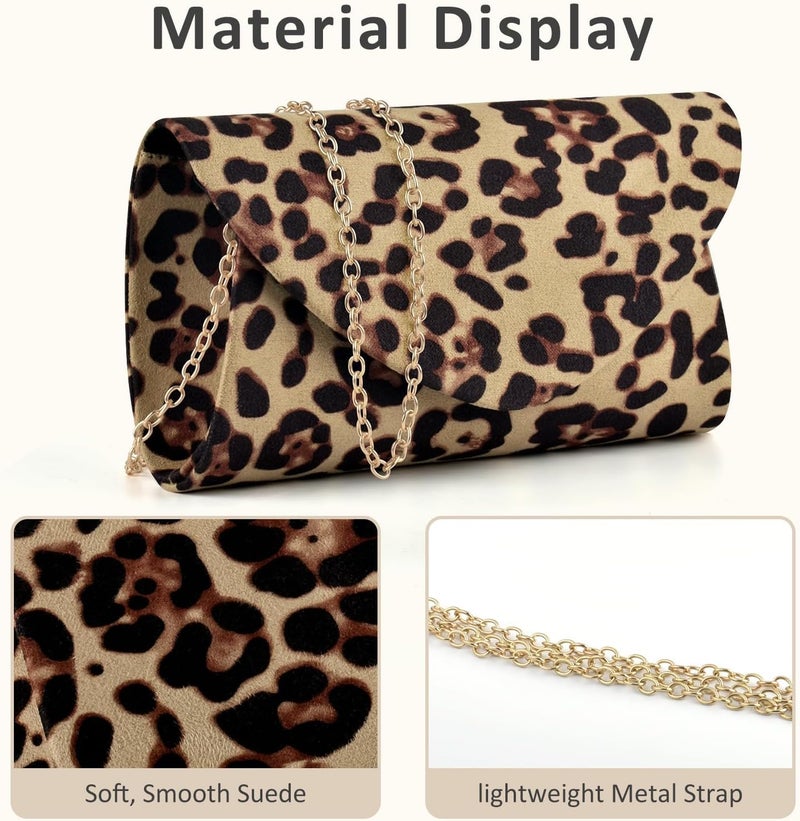 PACETAP Clutch Purses for Women, Handbags with Chain for Women Formal, Evening Bag for Wedding Party Cocktail Prom Dinner - Image 3